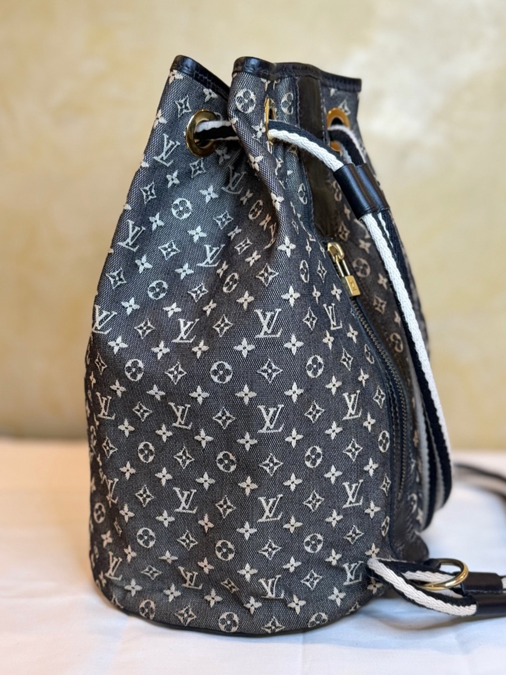 Louis Vuitton Monogram Min Lin Betsy Backpack Black